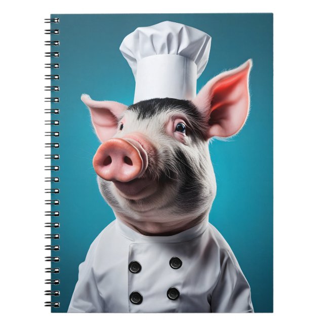 Chef Pig Notebook (Front)