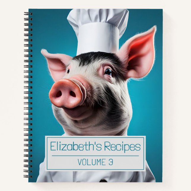 Chef Pig Recipe Book (Front)