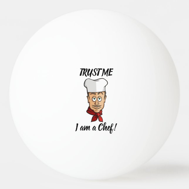 Chef Ping Pong Ball (Front)