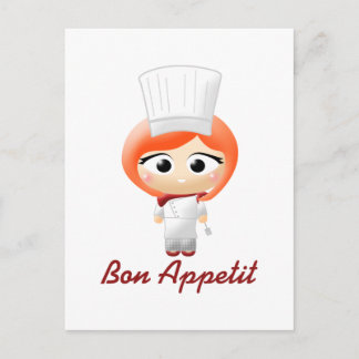 Chef Postcard
