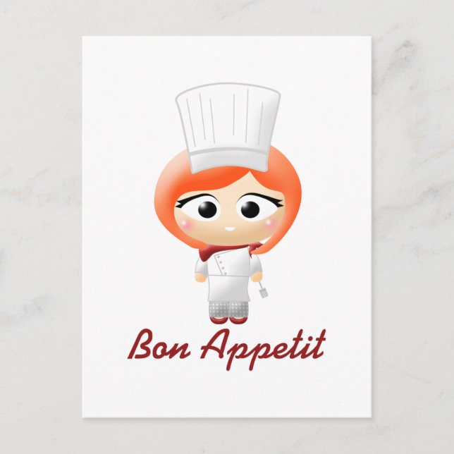 Chef Postcard (Front)