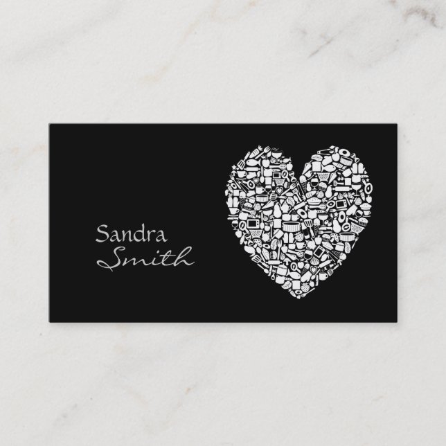 Chef Propriétaire/Directeur Carte de visite (Devant)