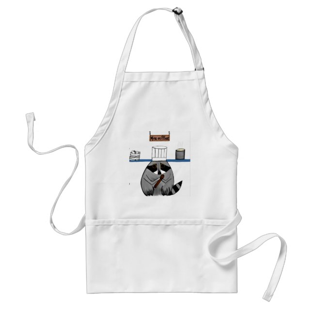 Chef Raccoon Apron (Front)