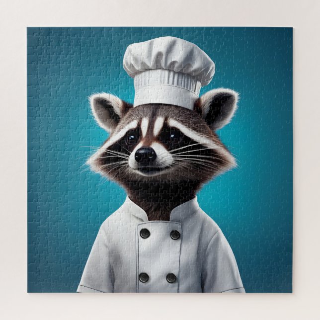 Chef Raccoon Jigsaw Puzzle (Vertical)