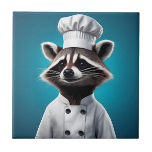 Chef Raccoon Tile