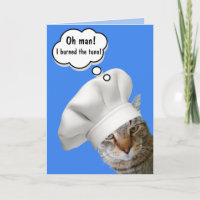 Chef Rupie Cat Birthday
