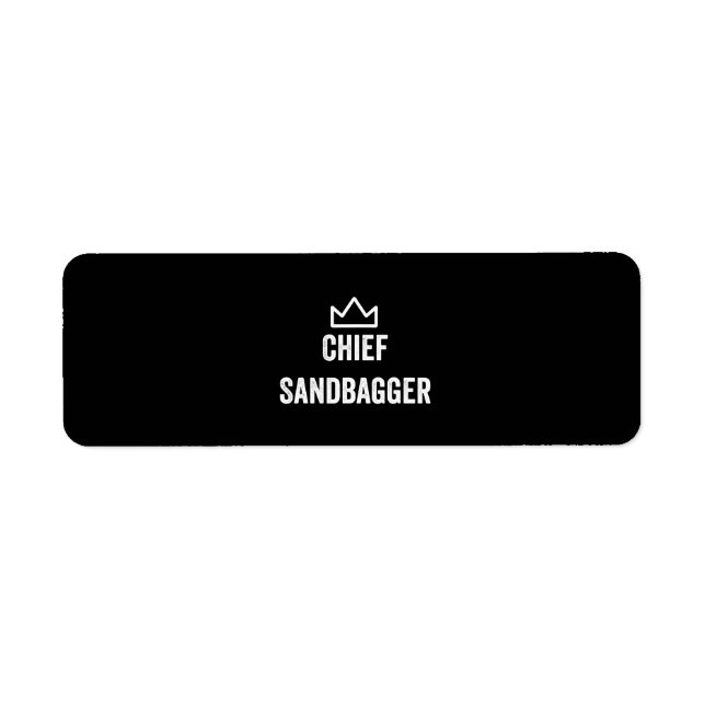 Chef Sandbagger Golf mème Bjj Chess Sandbag (Devant)