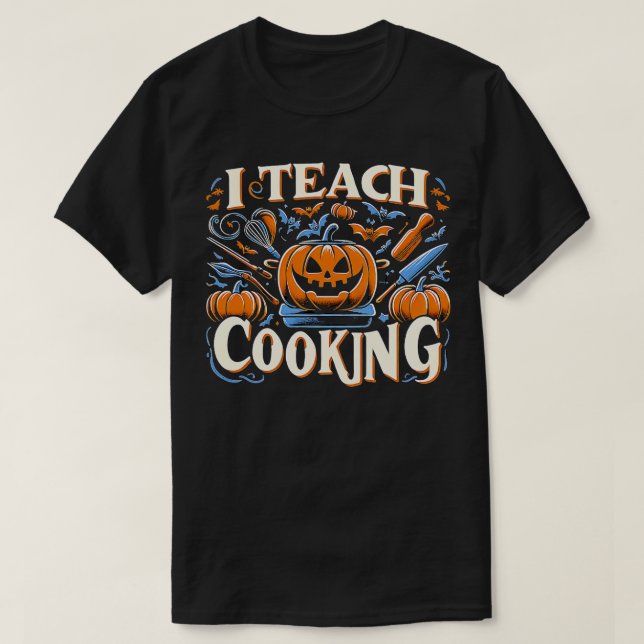 Chef School Classic Kitchen for Foodies T-Shirt (Design Front)