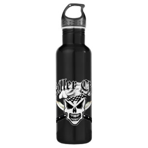 Chef Skull and Crossed Chef Knives 2 710 Ml Water Bottle