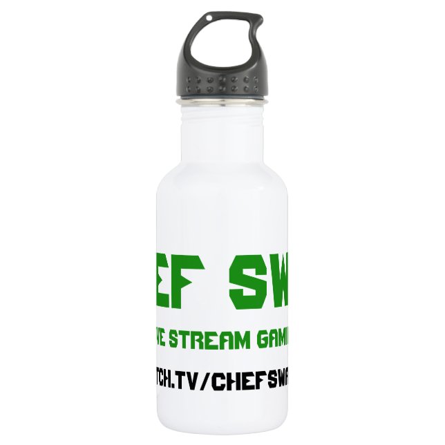 Chef Swag Water Bottle (Front)