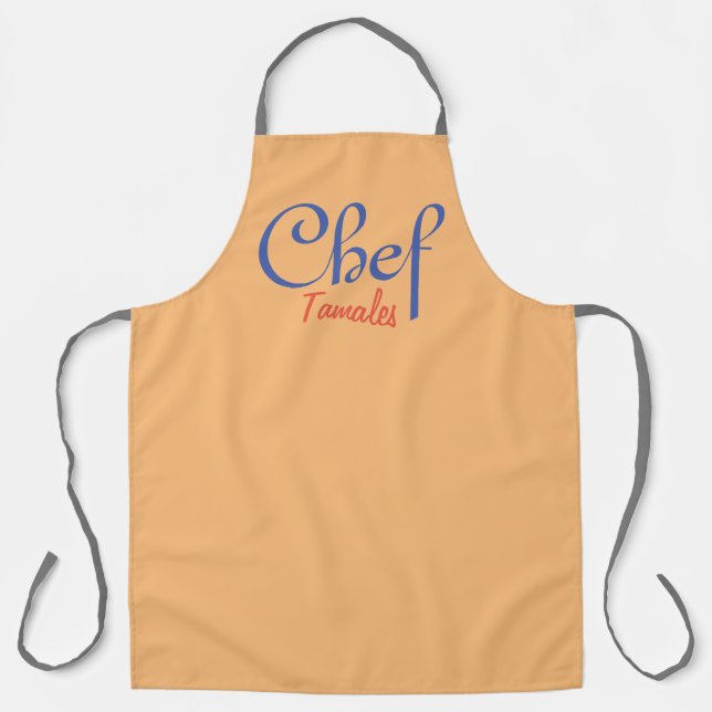 Chef tamales apron (Front)
