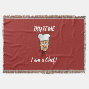 Chef Throw Blanket