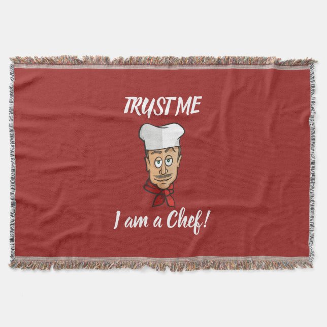 Chef Throw Blanket (Front)
