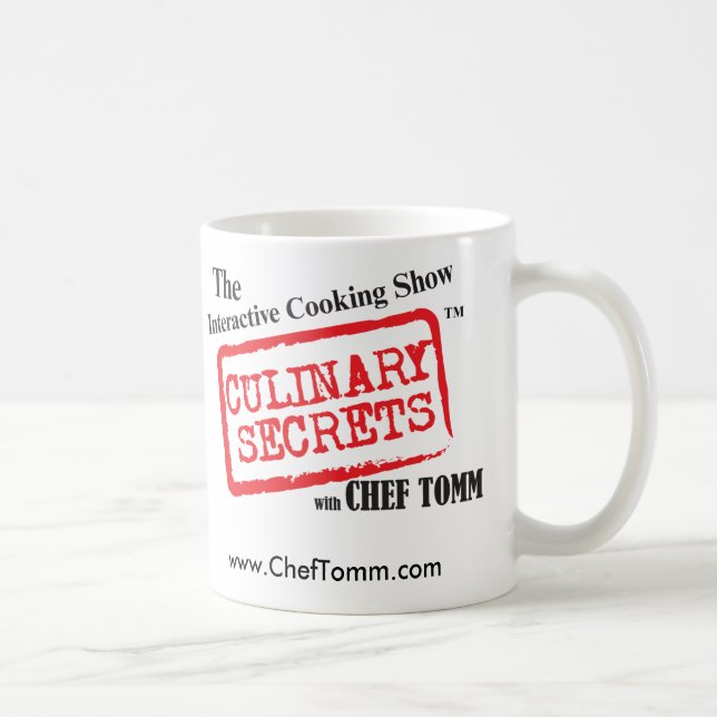 Chef Tomm Coffee Mug (Right)