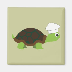 Chef Turtle Magnet