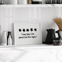 Chef Was Cute Trendy Wall Art Poster