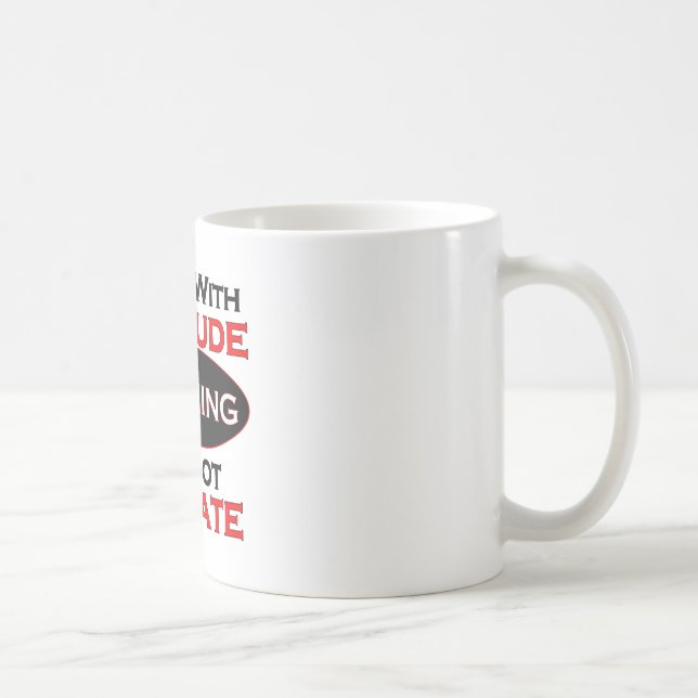 Chef With Attitude Coffee Mug (Right)