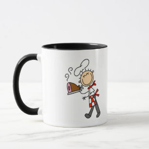 Chef with Baked Ham Tshirts and Gifts Mug