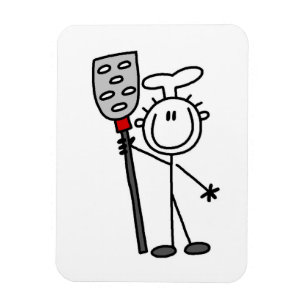 Chef With Spatula Magnet