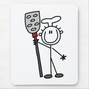 Chef with Spatula Mouse Pad