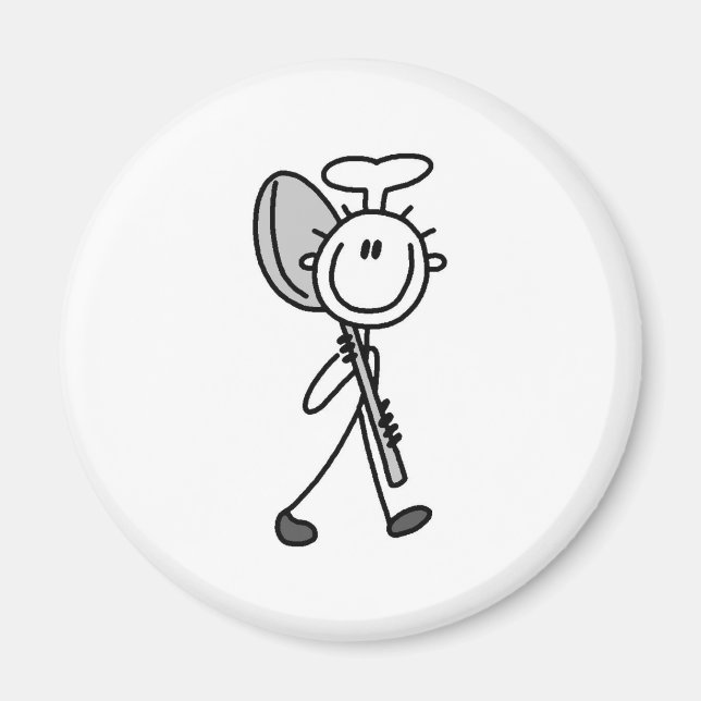 Chef with Spoon Magnet (Front)