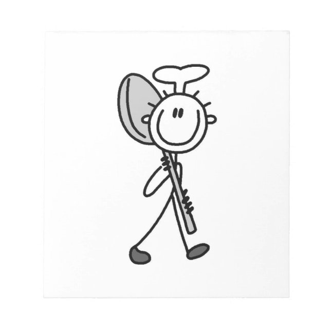 Chef With Spoon Notepad (Front)