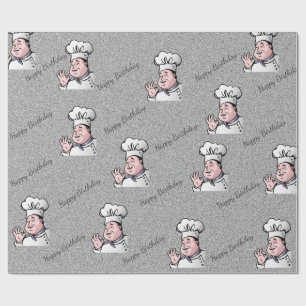 Chef  wrapping paper