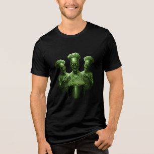 Chef Zombies Tri-Blend Shirt