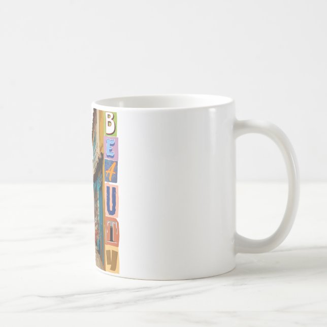 Chefchaouen: A Blue Symphony in the Heart of Moroc Coffee Mug (Right)