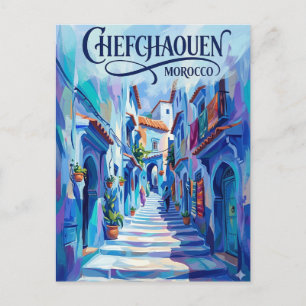 Chefchaouen Morocco Postcard