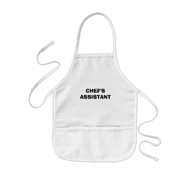 Chef's Assistant Kids Apron (Front)