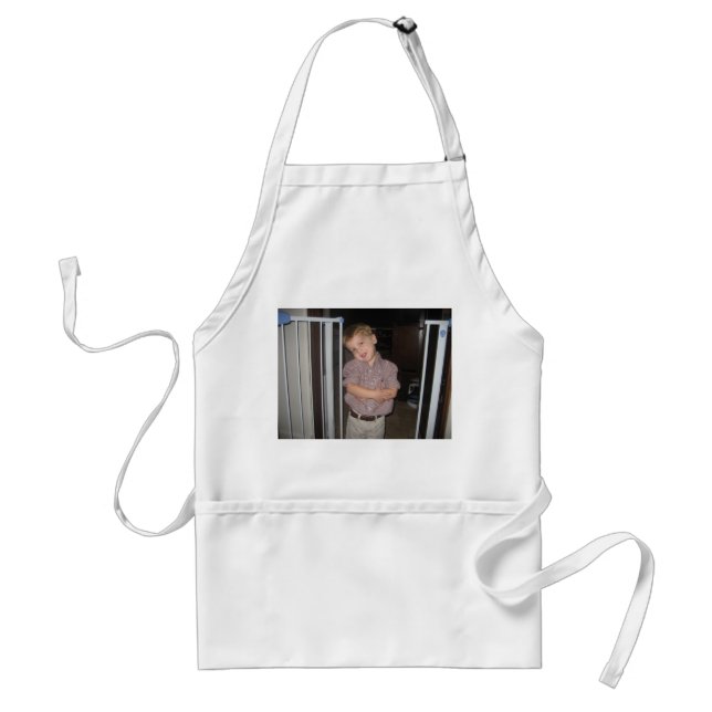 Chef's BBQ Apron Personalized Customized Picture (Front)