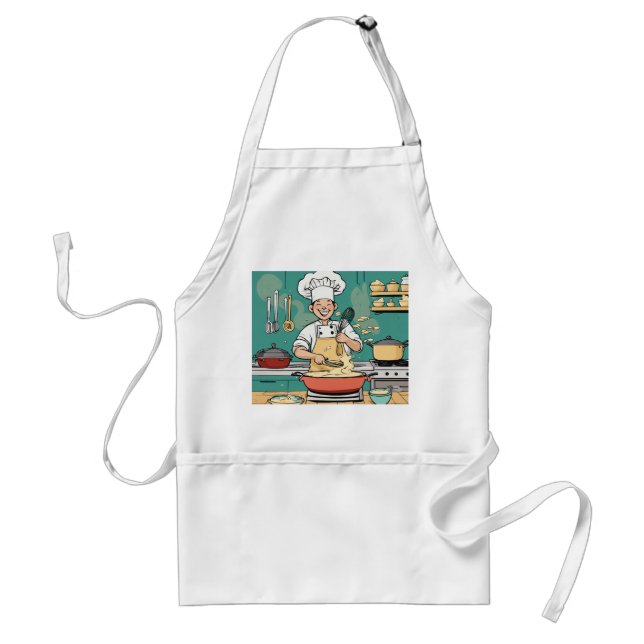 Chef's Companion: The Ultimate Cooking Apron" Standard Apron (Front)
