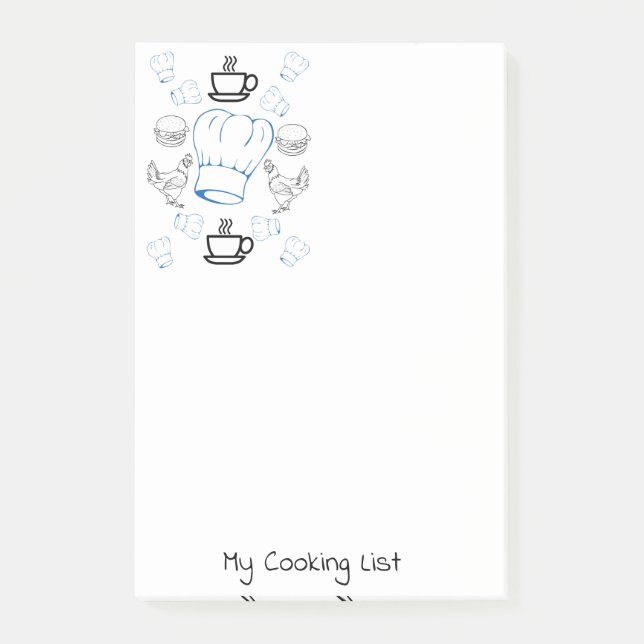 Chefs de coloriage de Post-it Notes (Devant)