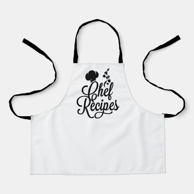 Chef's Delight: Culinary Joy Collection Apron (Front)