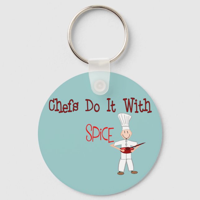Chefs Do It With Spice Keychain (Front)