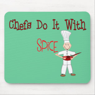 Chefs Do It With Spice Mouse Pad