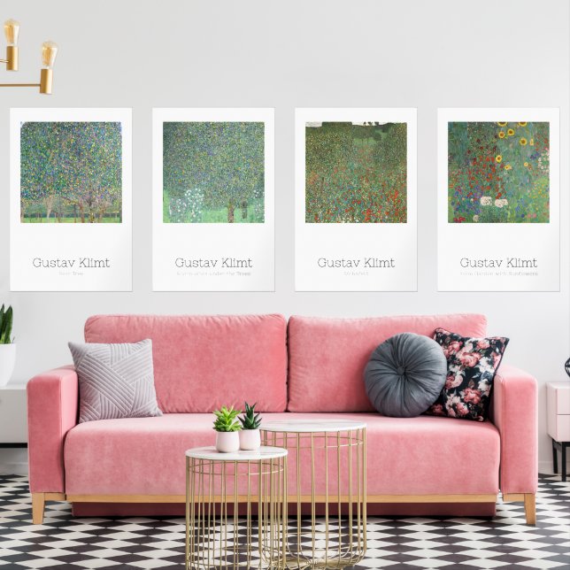 Chefs-d'oeuvre Vintages Gustav Klimt (Salon)