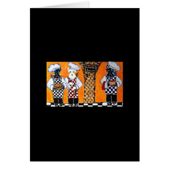 Chefs écossais Terrier (Devant)