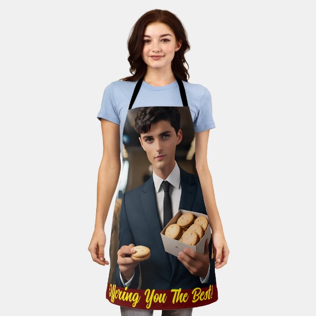 Chef's Elegant Touch Apron (Worn)