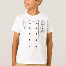 Chef's Kitchen Uniform Costume T-Shirt