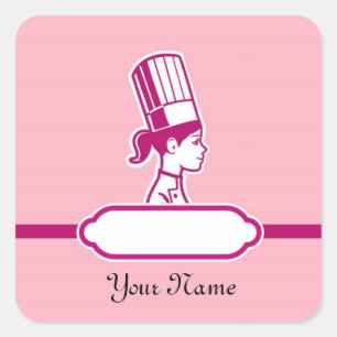 Chef's Personalized Large Labels