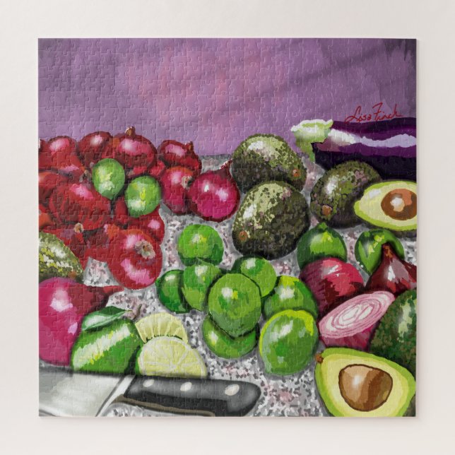 'Chef's Prep' still life  Jigsaw Puzzle (Vertical)