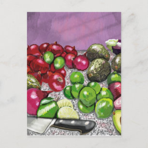 'Chef's Prep' still life  Postcard