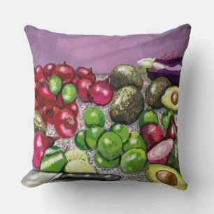 'Chef's Prep' still life  Throw Pillow