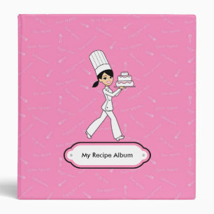 Chef's Recipe Album 1.5 inch Binder Organizer