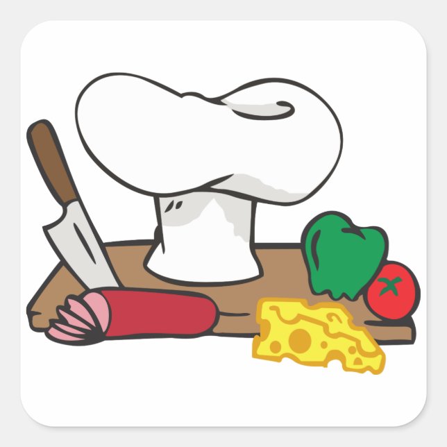 Chef's Table Square Sticker (Front)