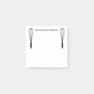 Chef's Whisks Personalize Post-it Notes