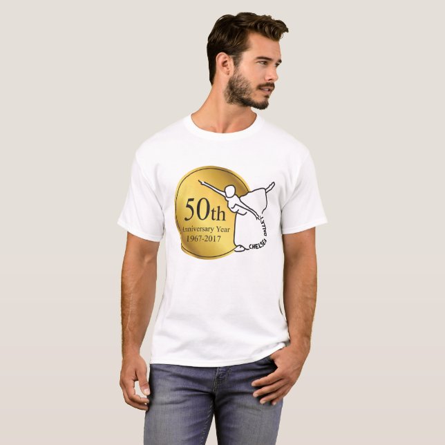 Chelsea Ballet 50th Anniversary Men's T Shirt (Front Full)