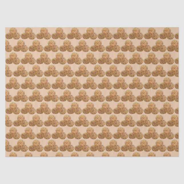 Chelsea Buns UK Currant Bun Bakery British Food Tissue Paper (Front)